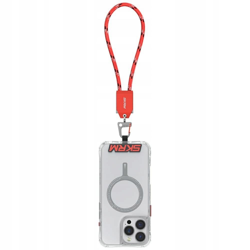 Smycz na nadgarstek Skinarma Dyno Ve kabel 2w1 Usb-c/usb-c czerwony