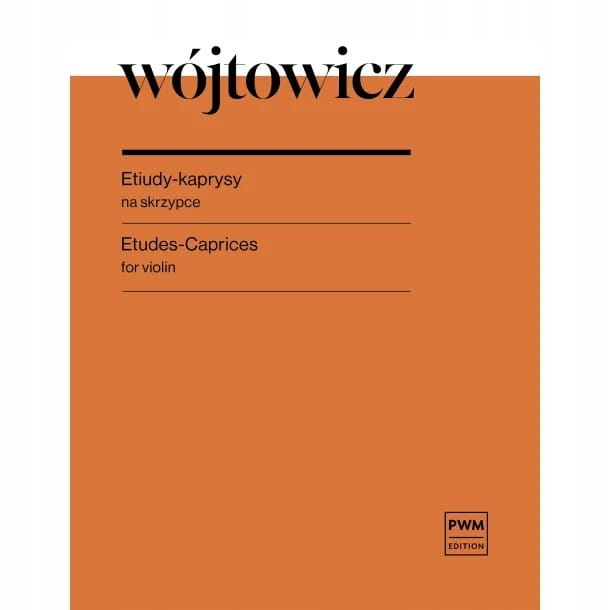 Wójtowicz Etiudy-kaprysy na skrzypce