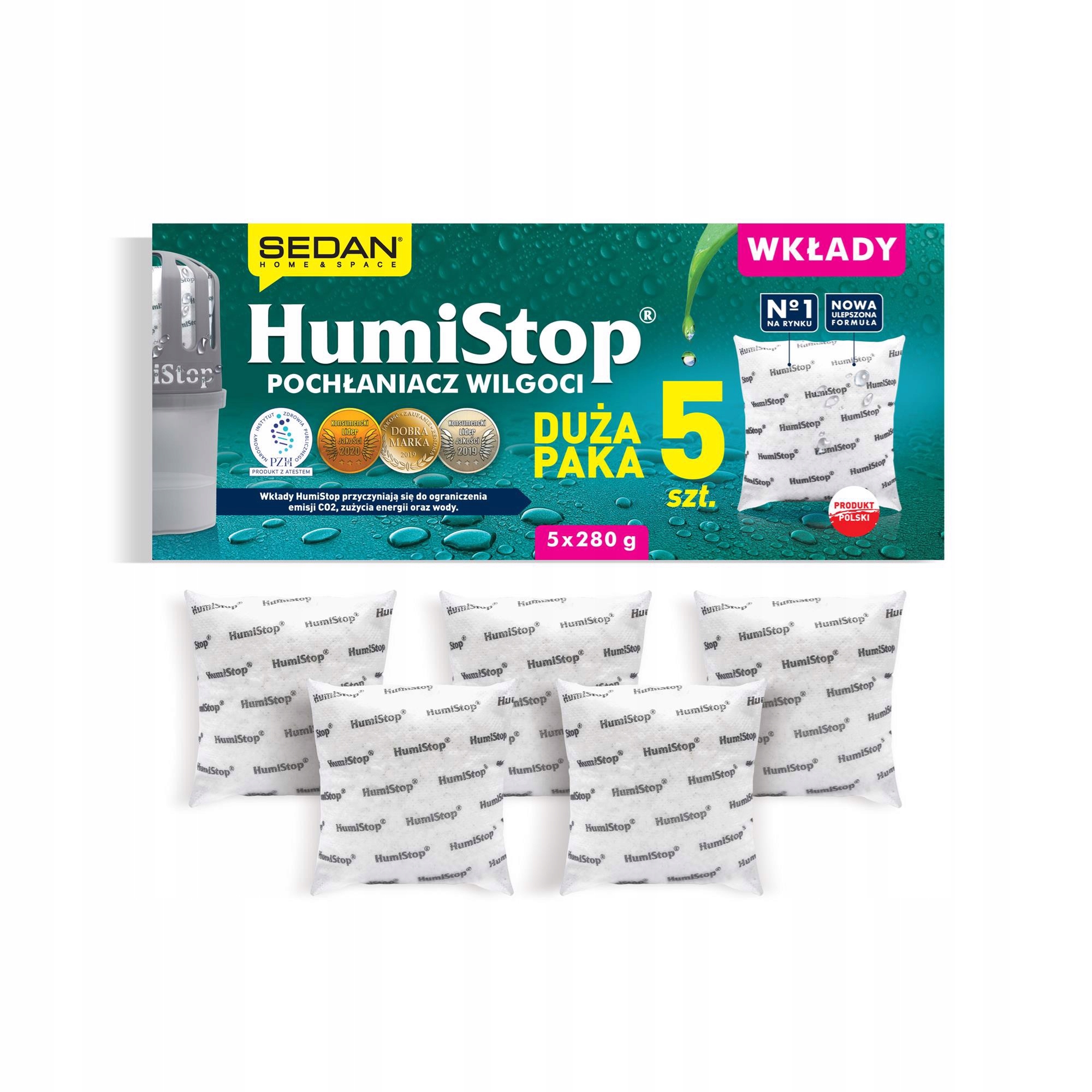 

Humistop Wkład Do Pochłaniacza Wilgoci Do 18M2/45M