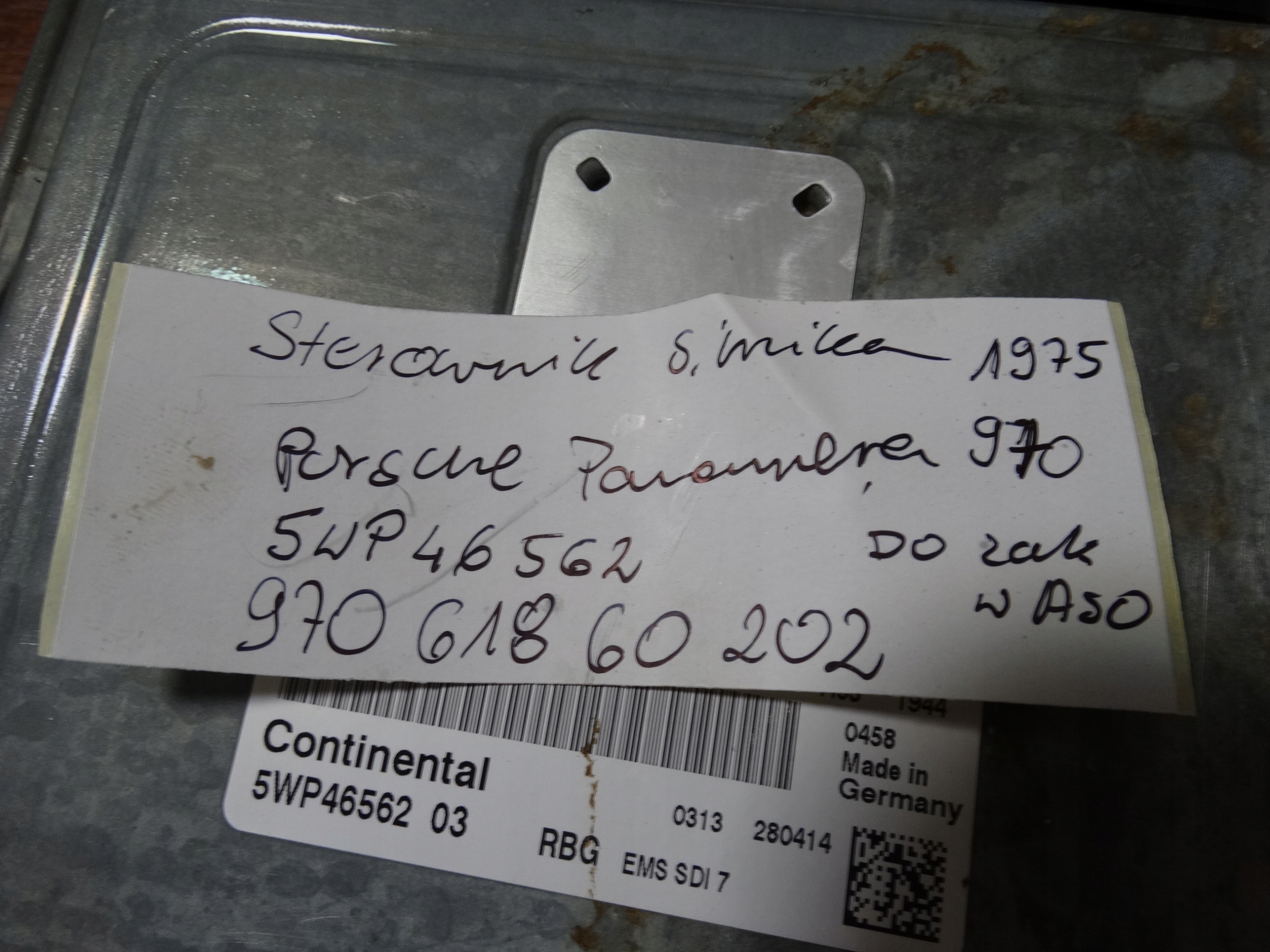 IDEALNY control unit ECU of the engine PORSCHE PANAMERA 970 3,6 1