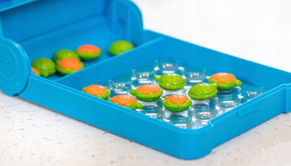 ThinkFun Gra Planszowa logiczna Wywrócone żółwie Flip & Play Stan opakowania oryginalne