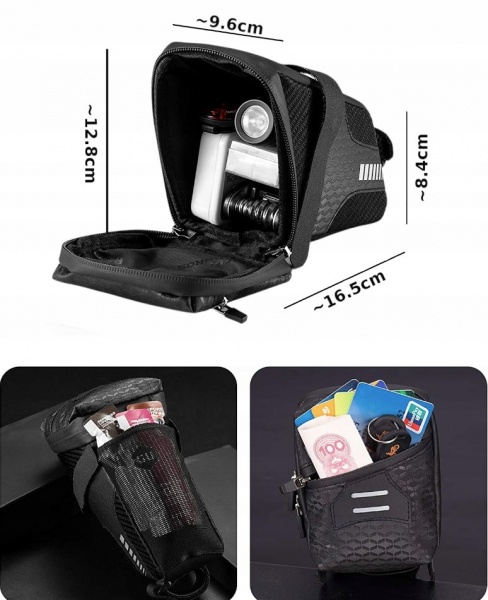 ROCKBROS Torba rowerowa (C29-BK), ROWER ROCKBROS, RB.BAG038. Pojemność 1.5 l