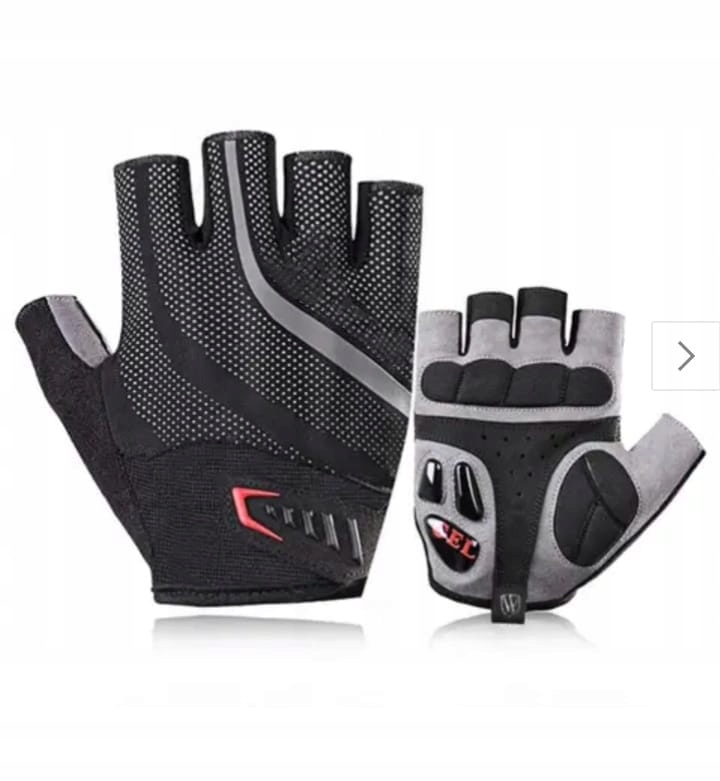 Rękawiczki rękawice rowerowe żelowe ochronne na rower sportowe XXL
