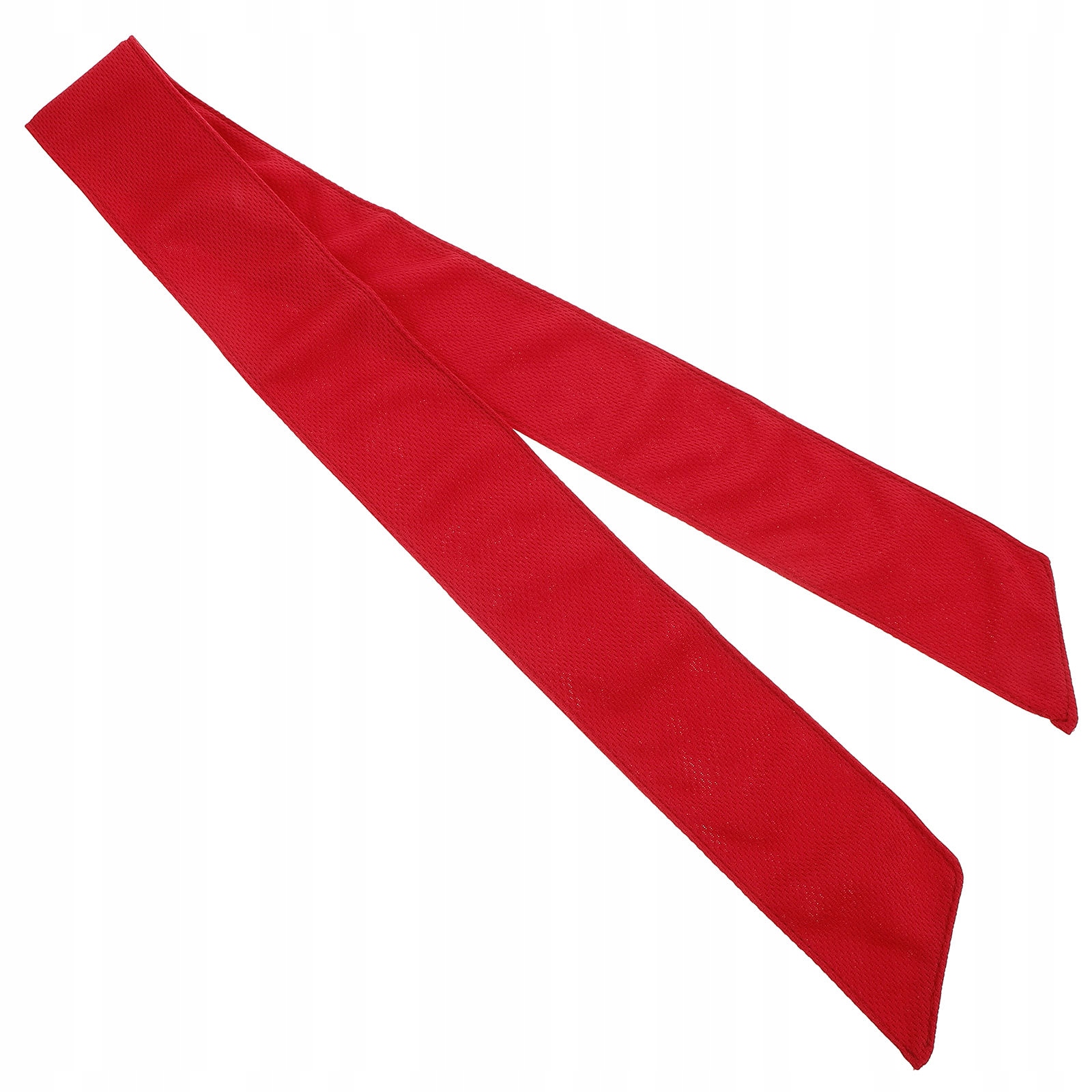 6Pcs Red Sport Head Tie Headbands Elastic Sweat Wicking Fabric