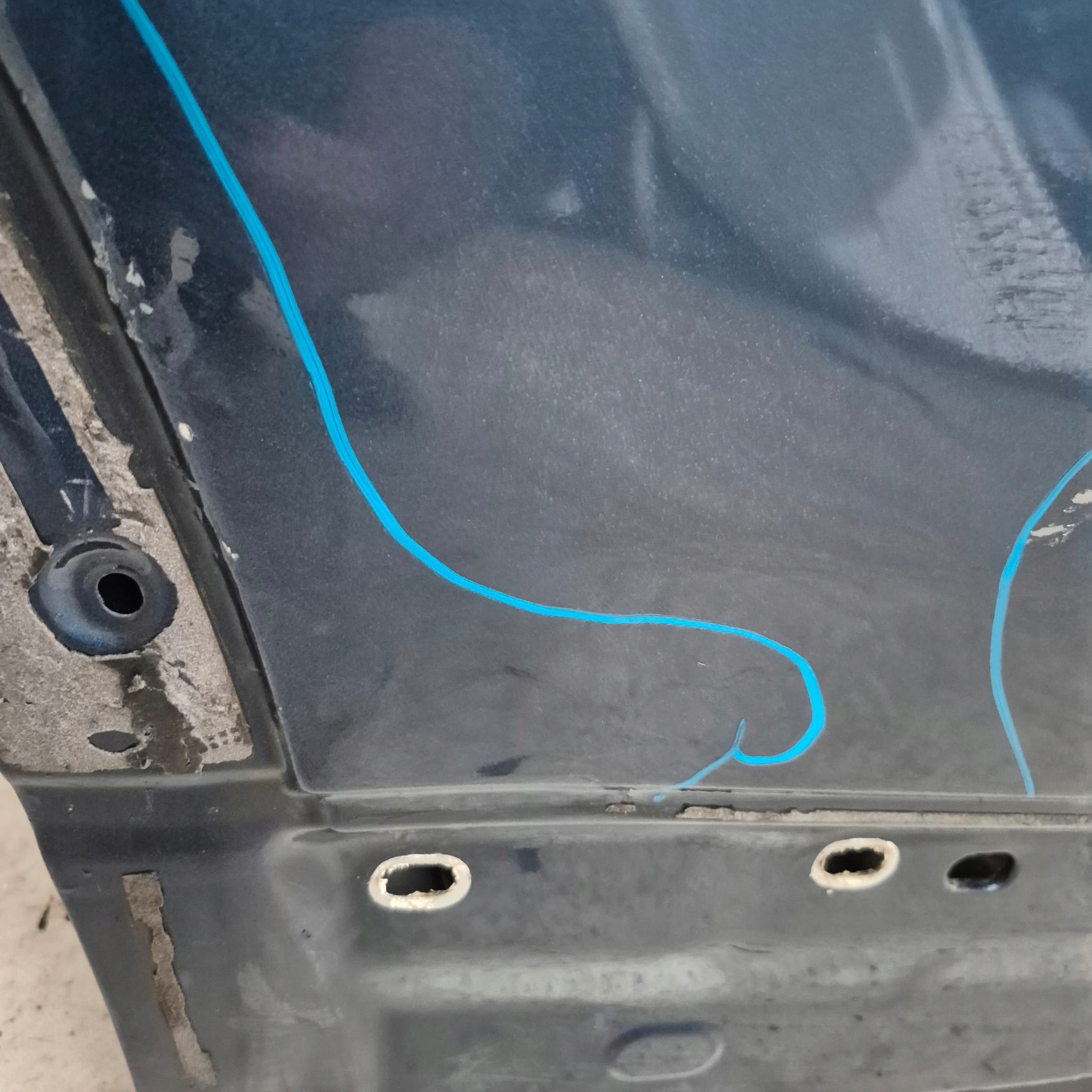 MERCEDES GLB X247 19-> Tür heck hinten rechts