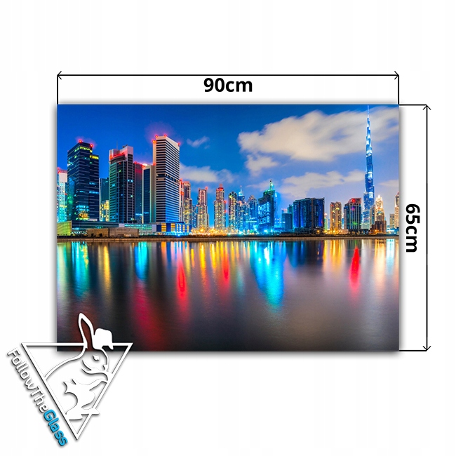 płytki ścienne hartowane kuchnia 90x65 miasto Typ dekor