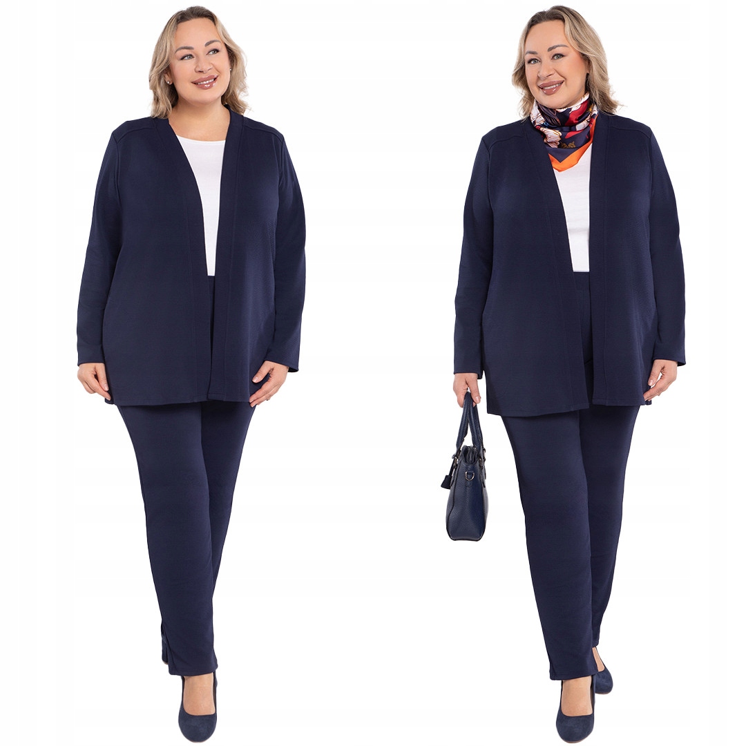 Tmavě modrý komplet 52/54