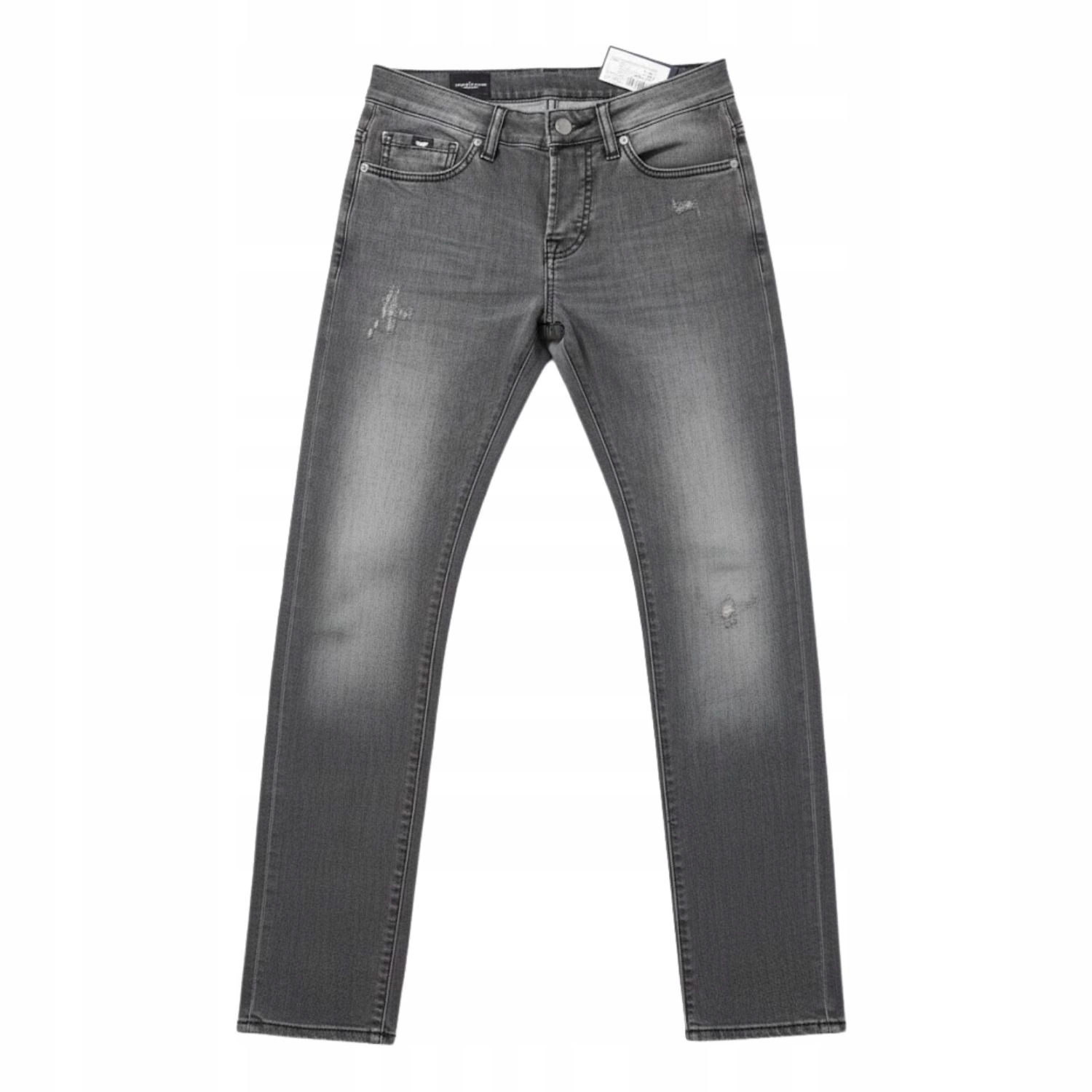 Pánské kalhoty Gas Anders zúžené, šedé, slim fit, šedé vel. W29 L34