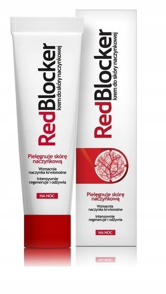 

RedBlocker do skóry wrażliwej i naczynkowej na noc