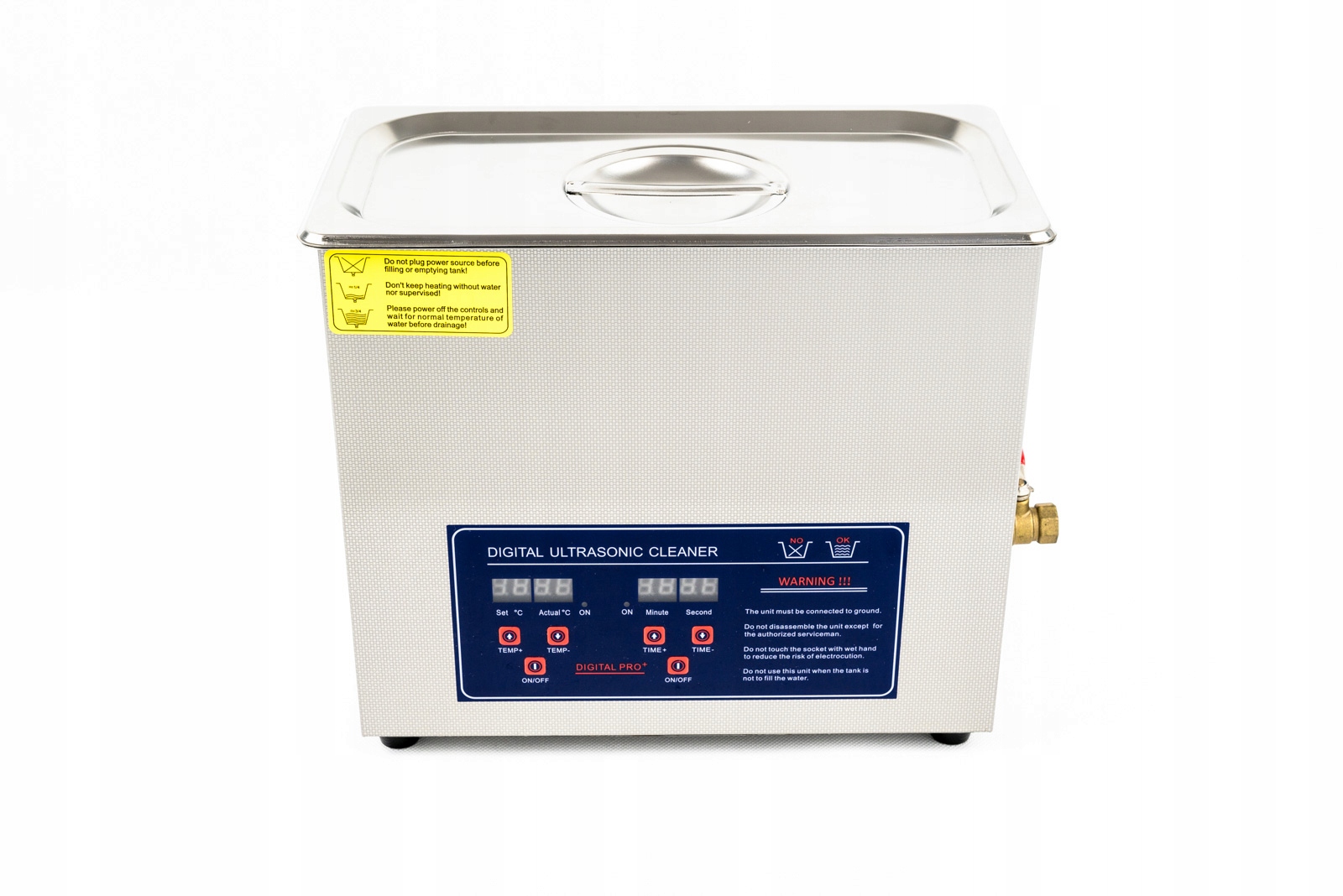 MYJKA ULTRADZWIEKOWA WANNA 6L 500W KOSZ Plyn Weight with packaging 8 kg