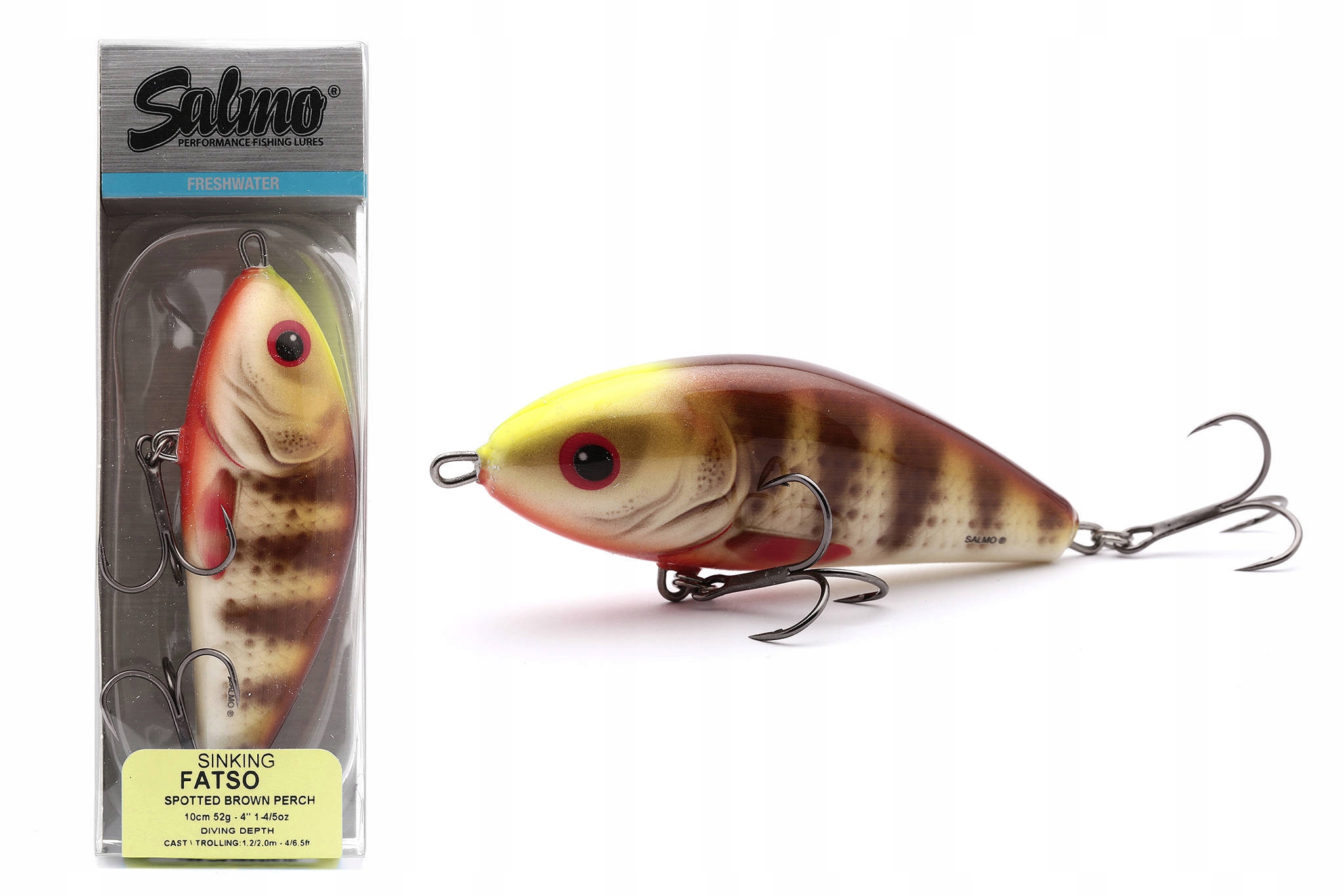 Wobler Salmo Fatso Floating 10cm QFA084