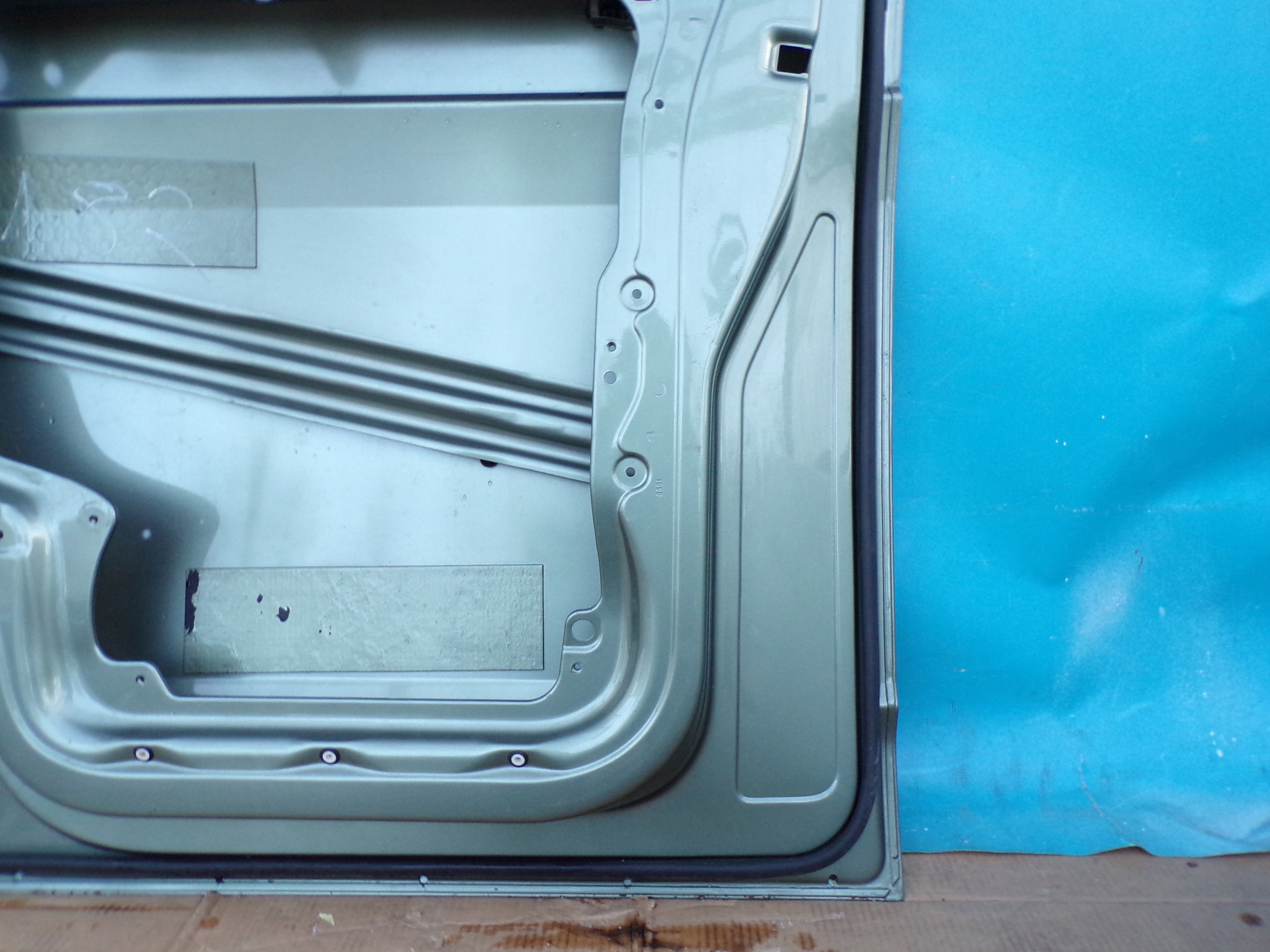 VW T5 TRANSPORTER door front right SZARE