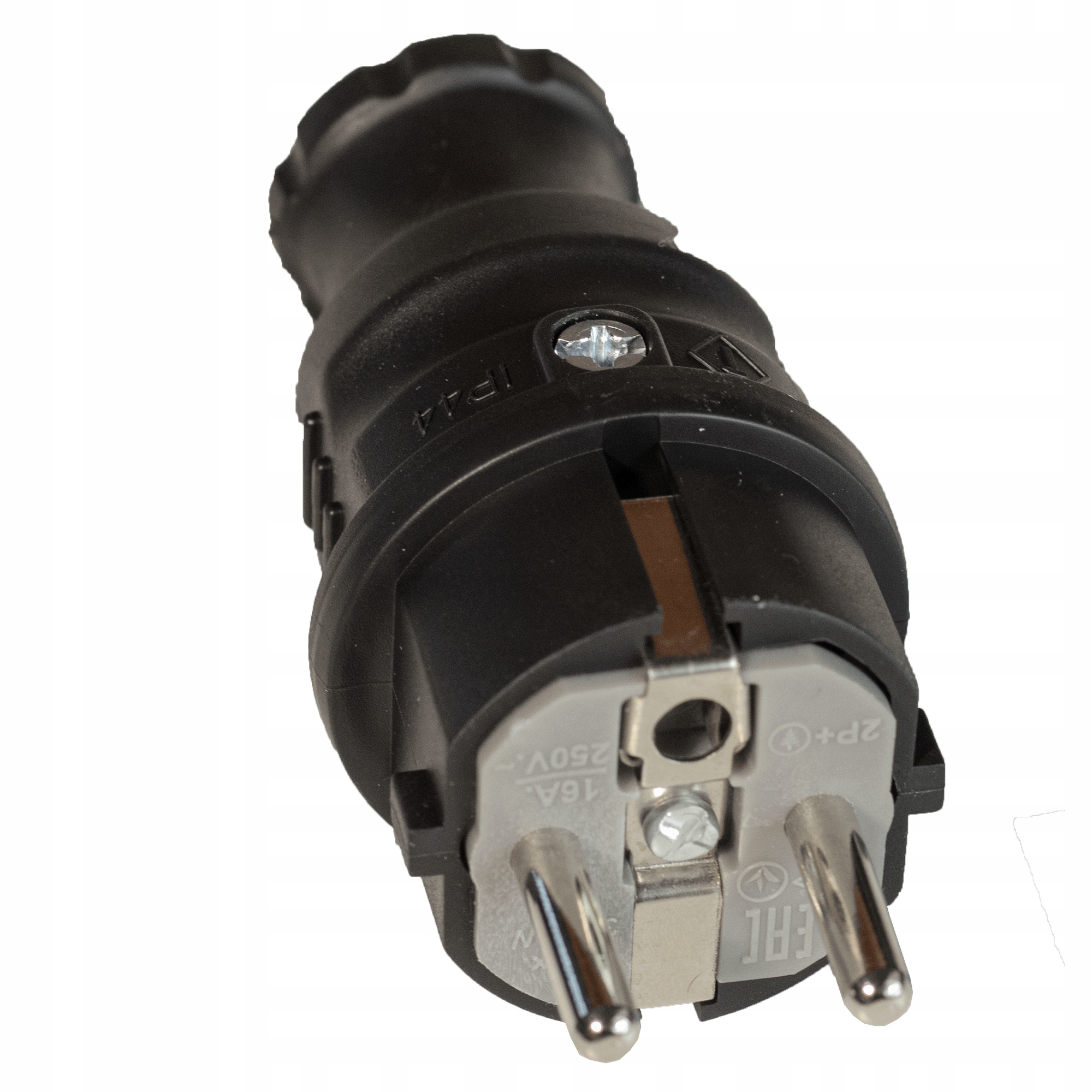 

Wtyczka Gniazdo Gumowe Z Uziemieniem Czarne IP44