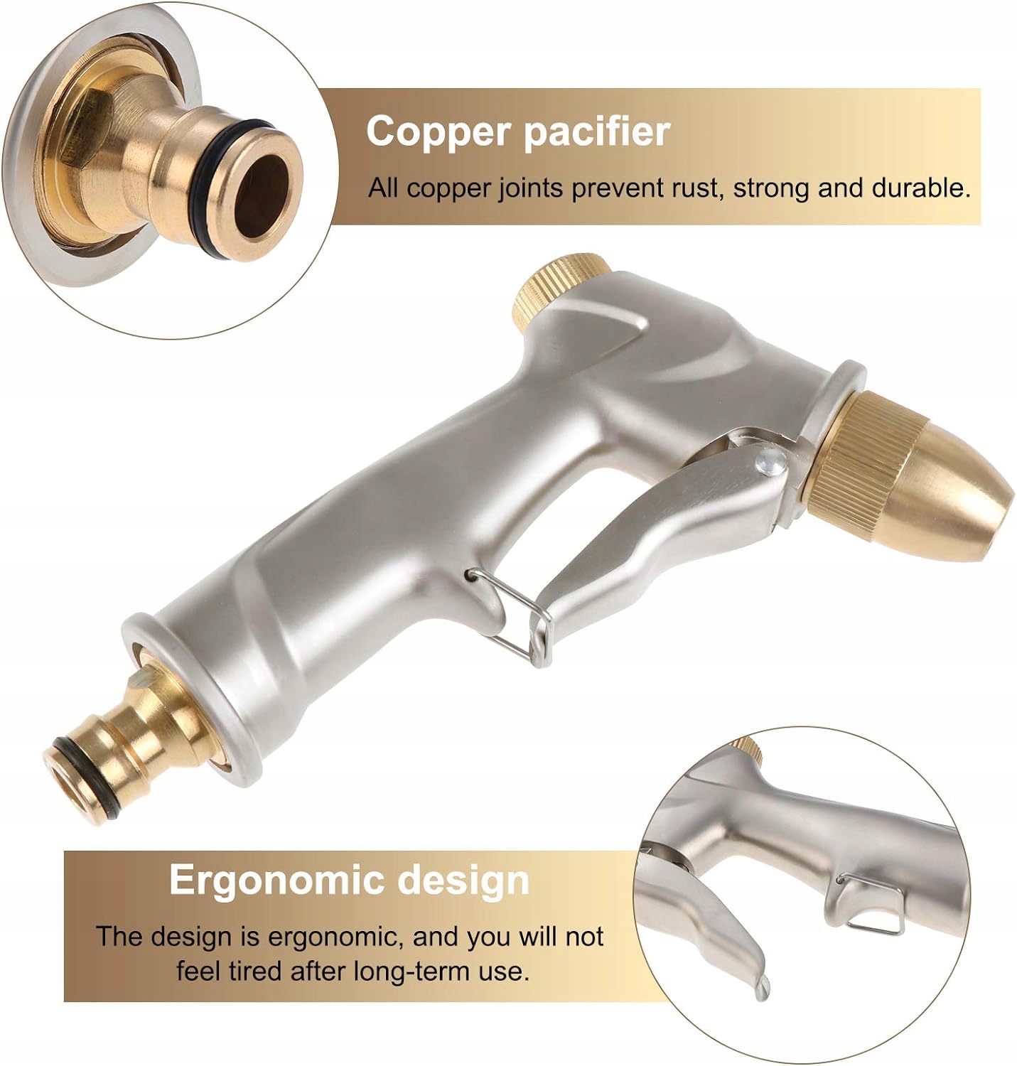 PISTOLET NATRYSKOWY DO WĘŻA OGRODOWEGO WYTRZYMAŁY WYSOKOCIŚNIENIOWY METAL Kod producenta WYTRZYMAŁY WYSOKOCIŚNIENIOWY PISTOLET