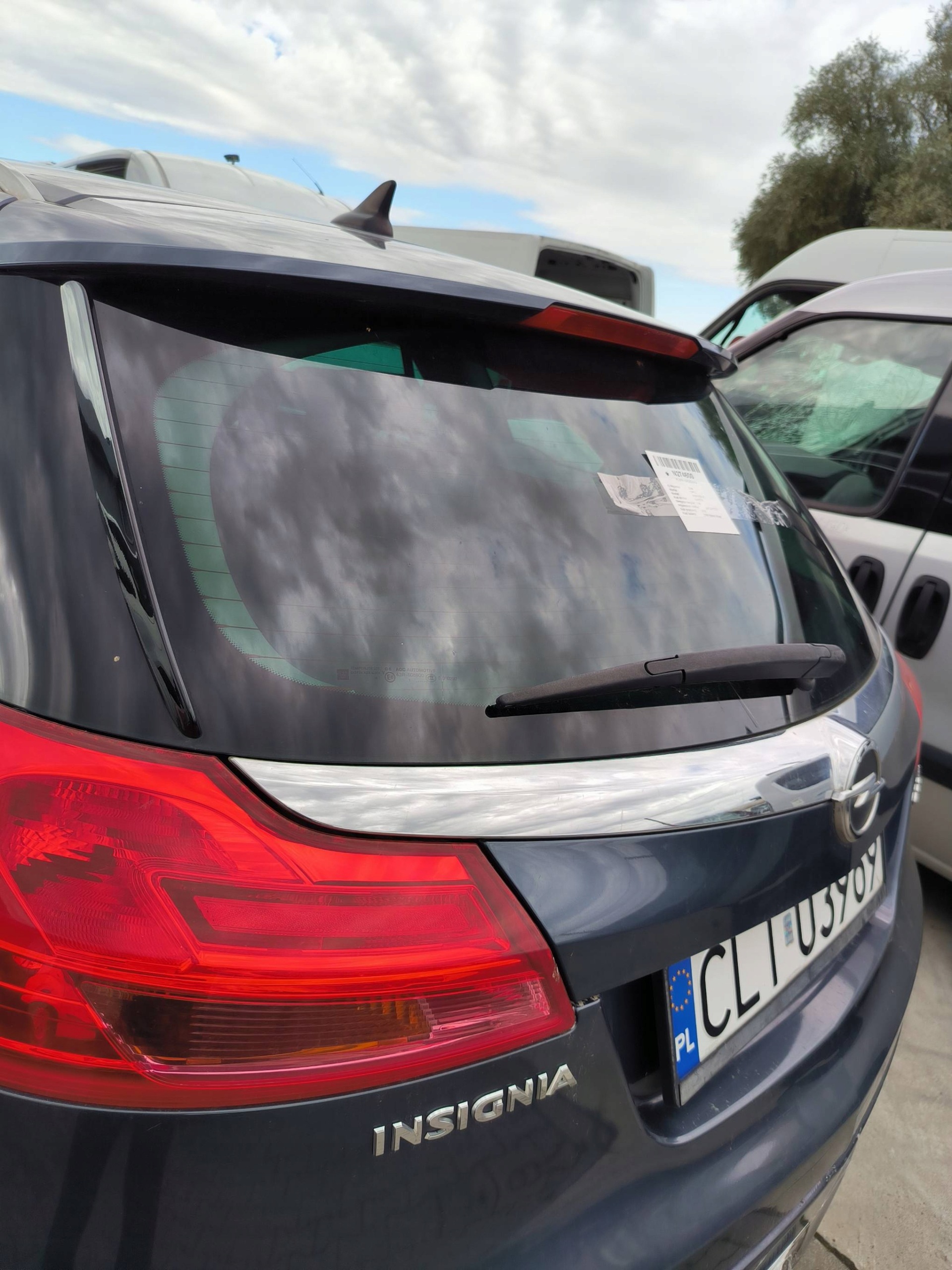 trunk door boot Z168 OPEL INSIGNIA A KOMBI