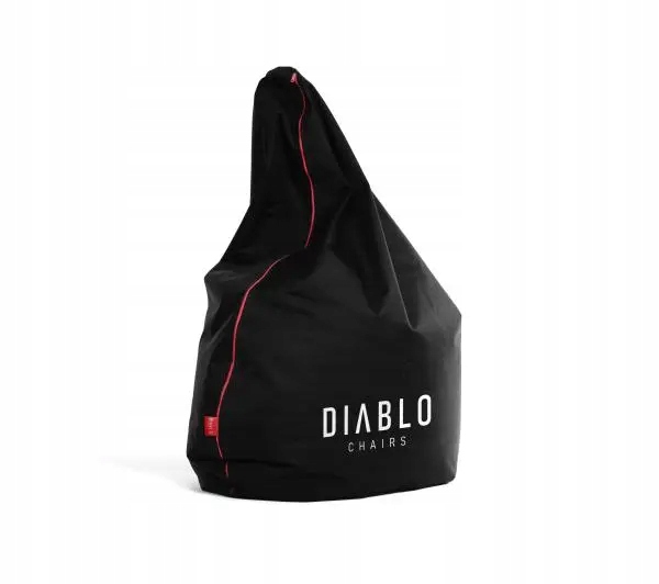 Taburet Diablo Chairs Sáček Sako Černý