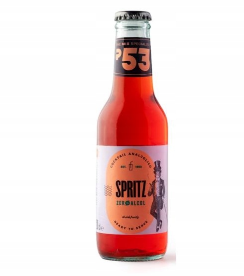 Levně Nealkoholický nápoj Spritz Zero 4,8 l (24 ks x 200 ml) Polara