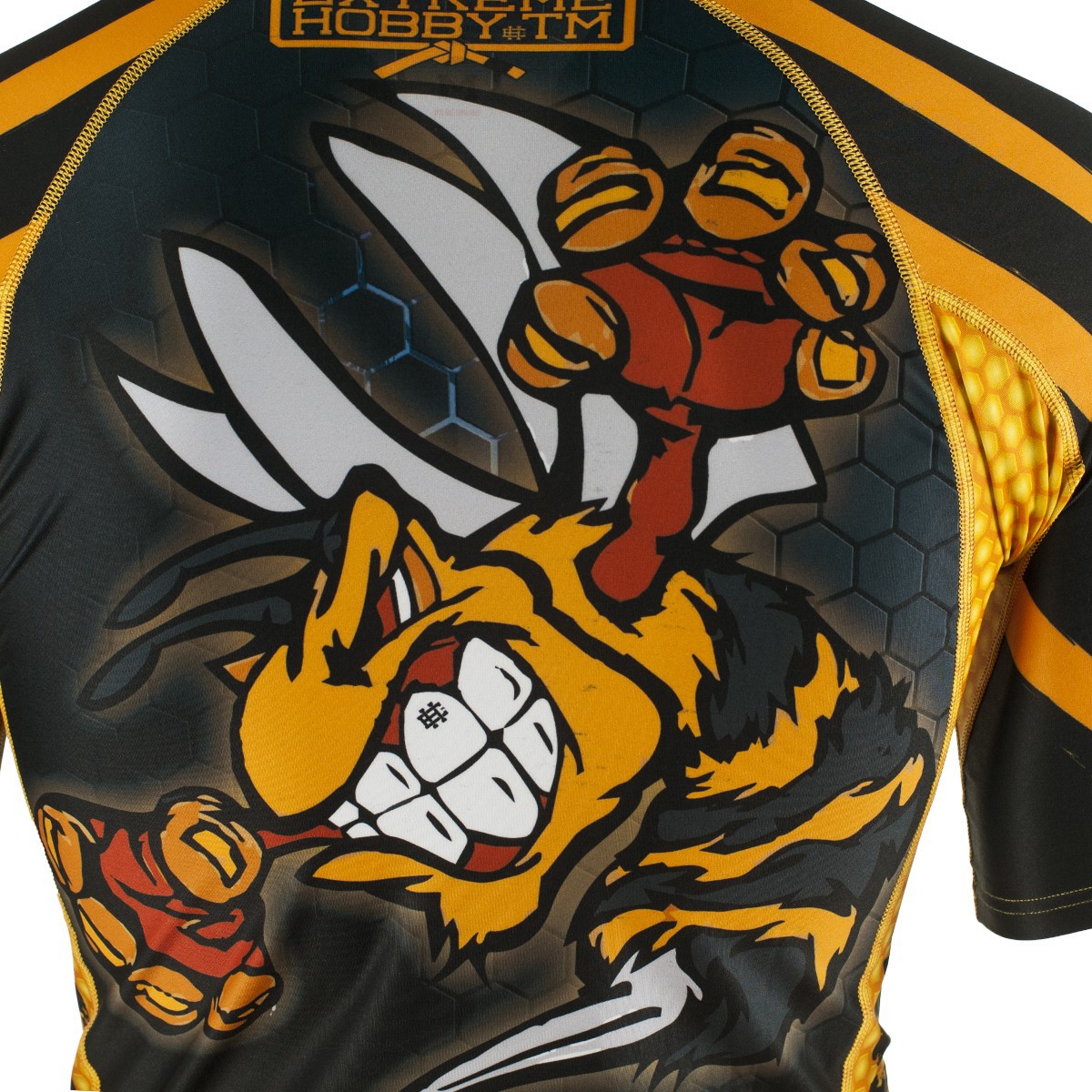 RASHGUARD MMA Extreme Hobby ANGRY WASP BJJ - S Kolekcja EXTREME HOBBY Sport