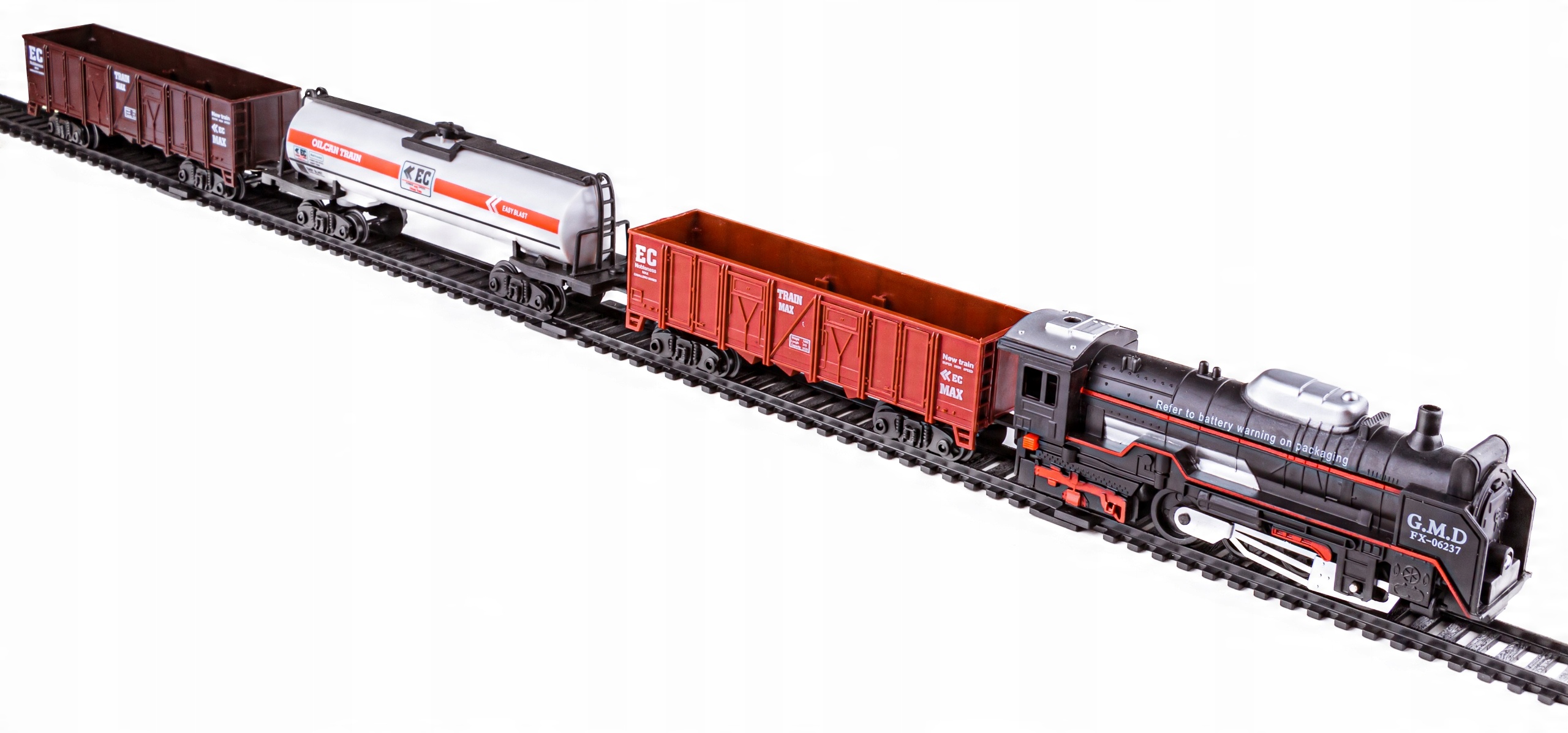 Поезд паровоз набор поезд грузовые вагоны Set Elements Railway set with rails, wagons, and carts