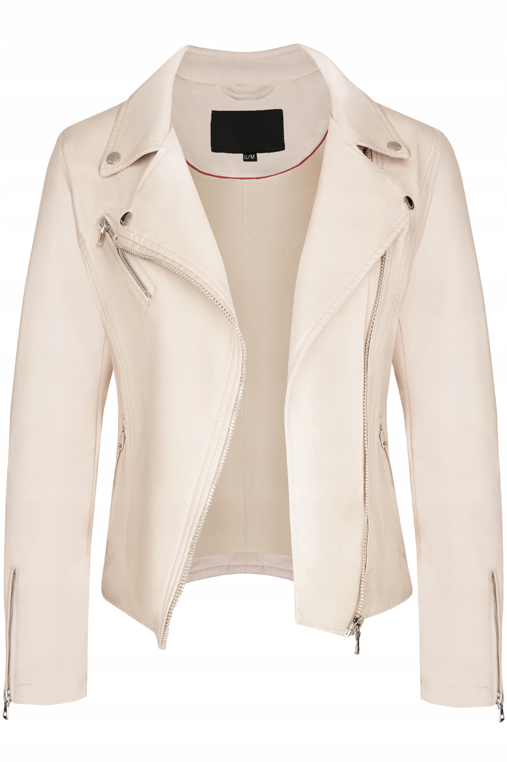 RAMONESKA DAMSKA SKÓRZANA KURTKA PRZEJŚCIOWA SKÓRA Rodzaj ramoneska