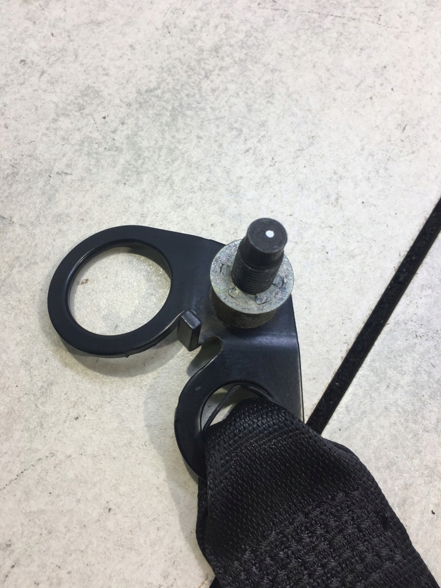 tension belt safety left front MERCEDES W168