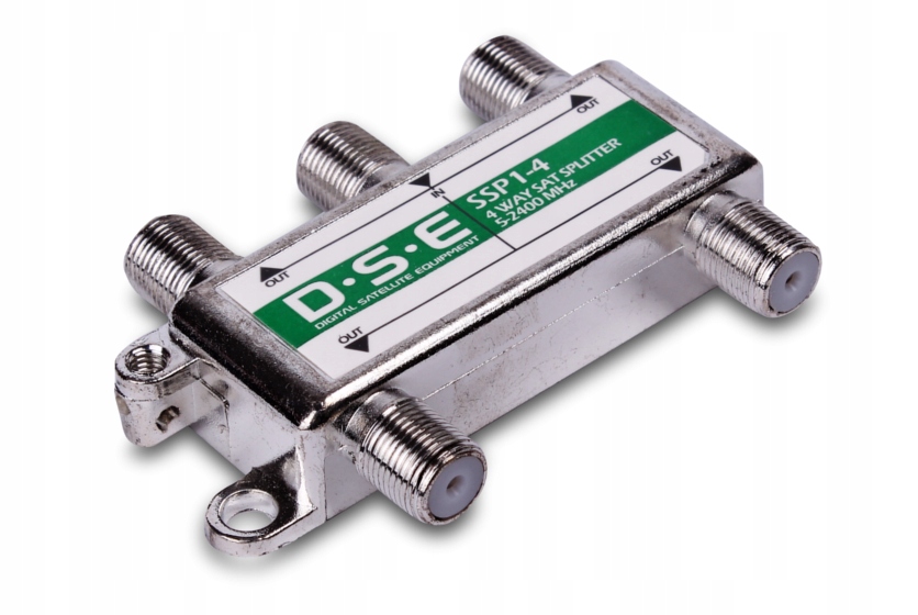 Rozgałęźnik SSP1-4 SAT DVB-T CAB 4x1 DSE 5-2400 Kod producenta SSP1-4