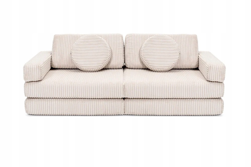 Sofa Modułowa Dla Dzieci Montessori Wielofunkcyjna Kremowa