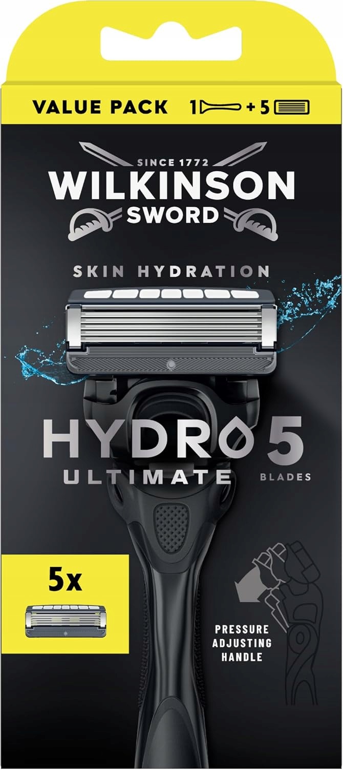 Wilkinson Sword Hydro 5 náplní 6 kusů 5 čepelí pro citlivou pokožku