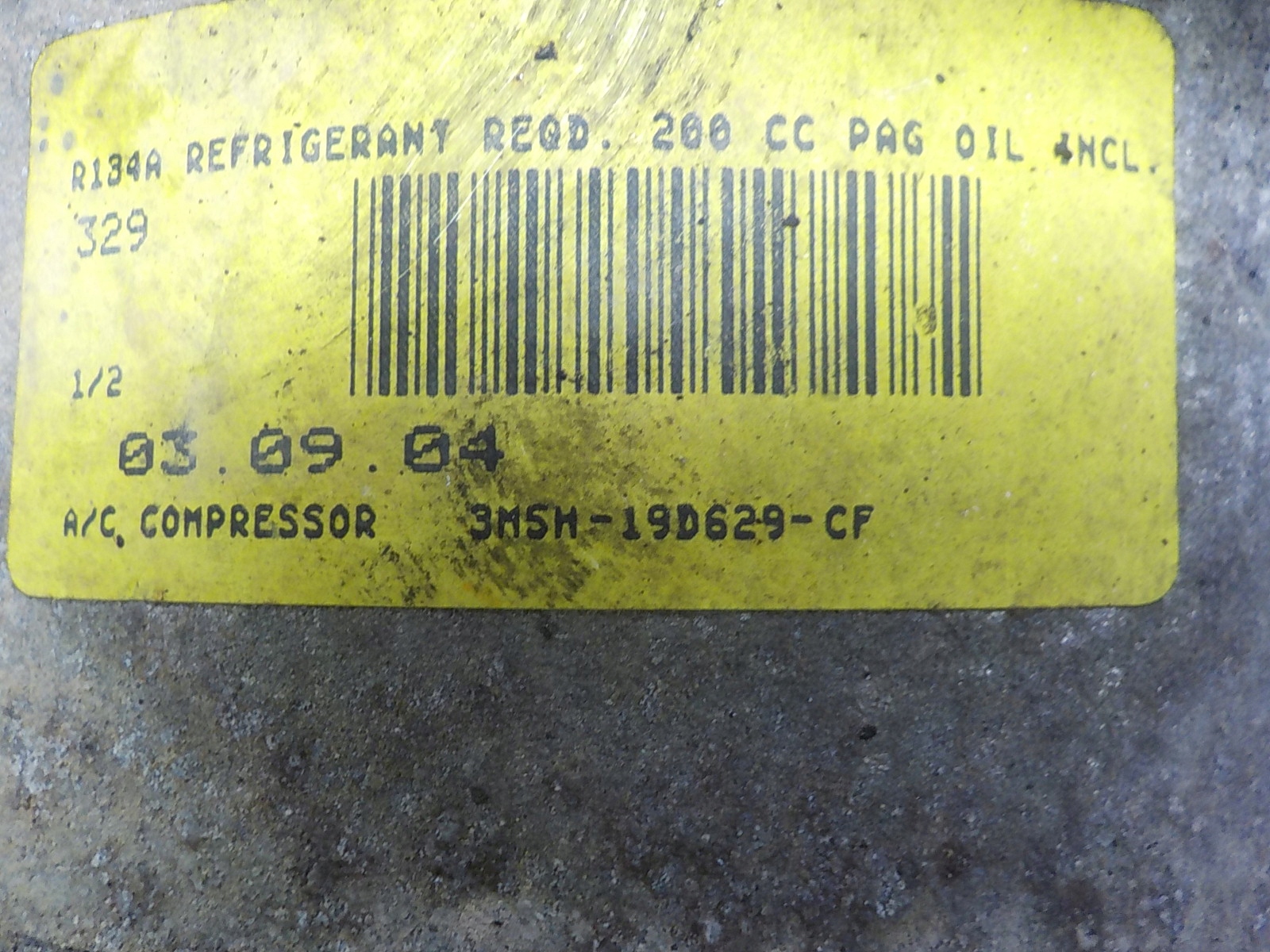 FORD C-MAX Klimakompressor klimaanlage 3M5H-19D629-CF