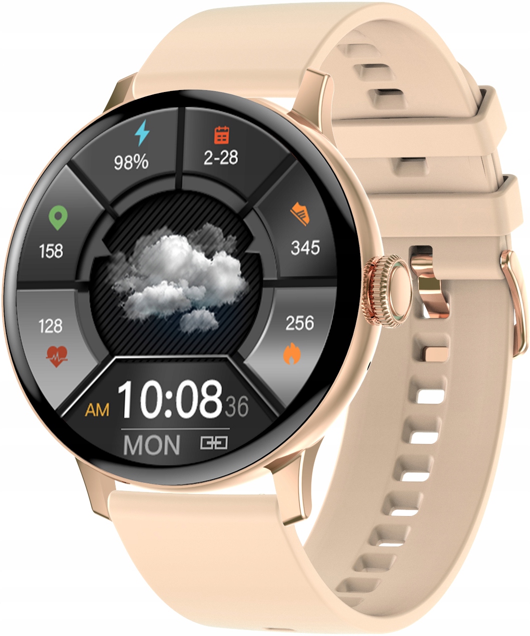 

Smartwatch Zegarek Damski Polskie Menu Rozmowy Sms