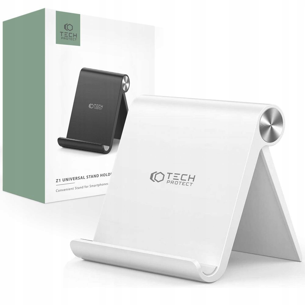 Tech- Protect Z1 Universal Stand Holder Smartphone Tablet White Tech-