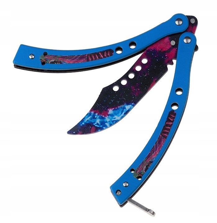 

Nóż Motylkowy Treningowy Balisong Cs:go Motylek
