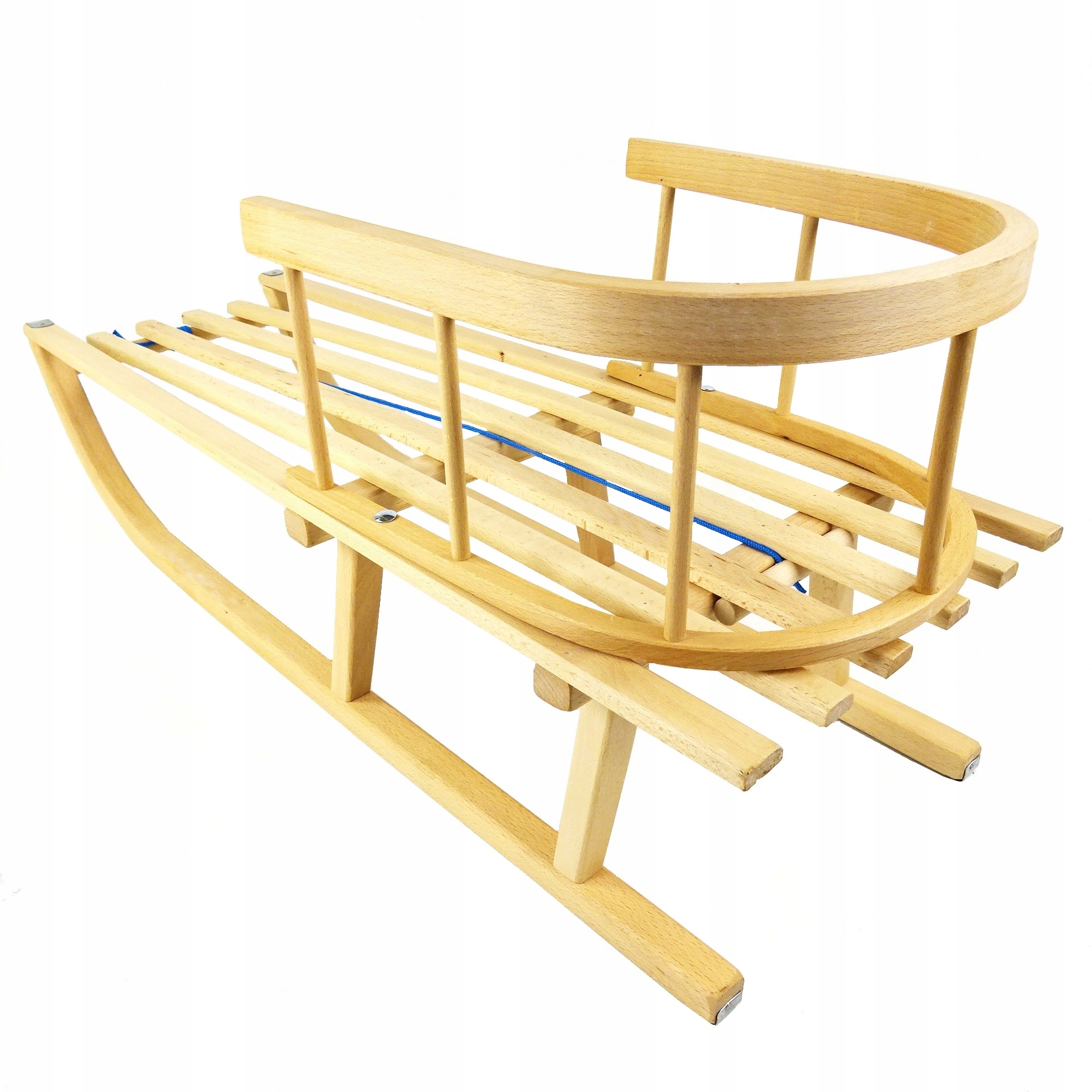 Sanki Drewniane Z Oparciem Tradycyjne Bukowe Sanka Dla Dziecka
