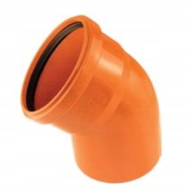 KOLANO KANALIZACYJNE FI 160<45 PP KACZMAREK