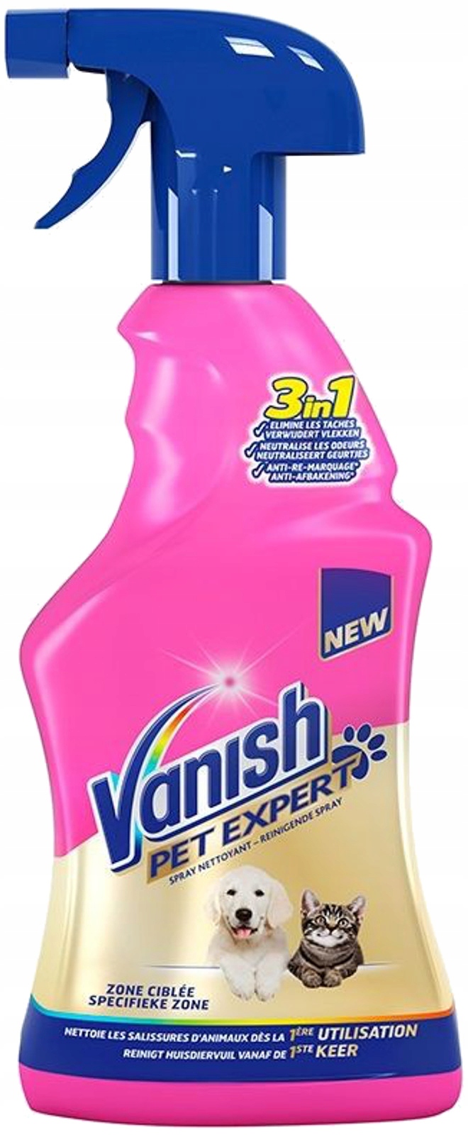 

Vanish Pet Expert Dywan Usuwa Plamy Zapach 500 Be