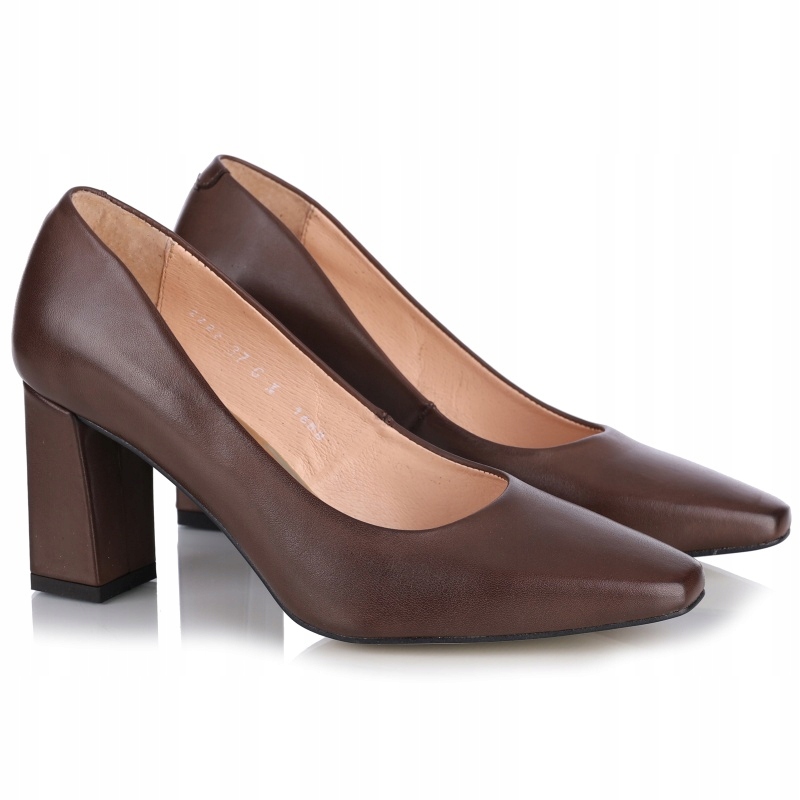 Dámské lodičky Aspena Jar 1688 Bronz.baflo čokoládová Kůže VEL.36