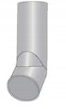 2x Trubka S Vývodem Pozinkovaná 150MM 1MB Ru 150W