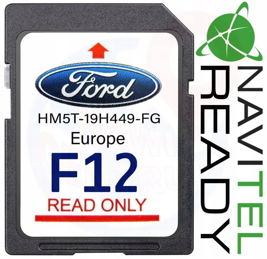 Karta Mapa Ford Sync 2 F12 Eu 2025 Oprogramowanie Navitel 2026 Ready