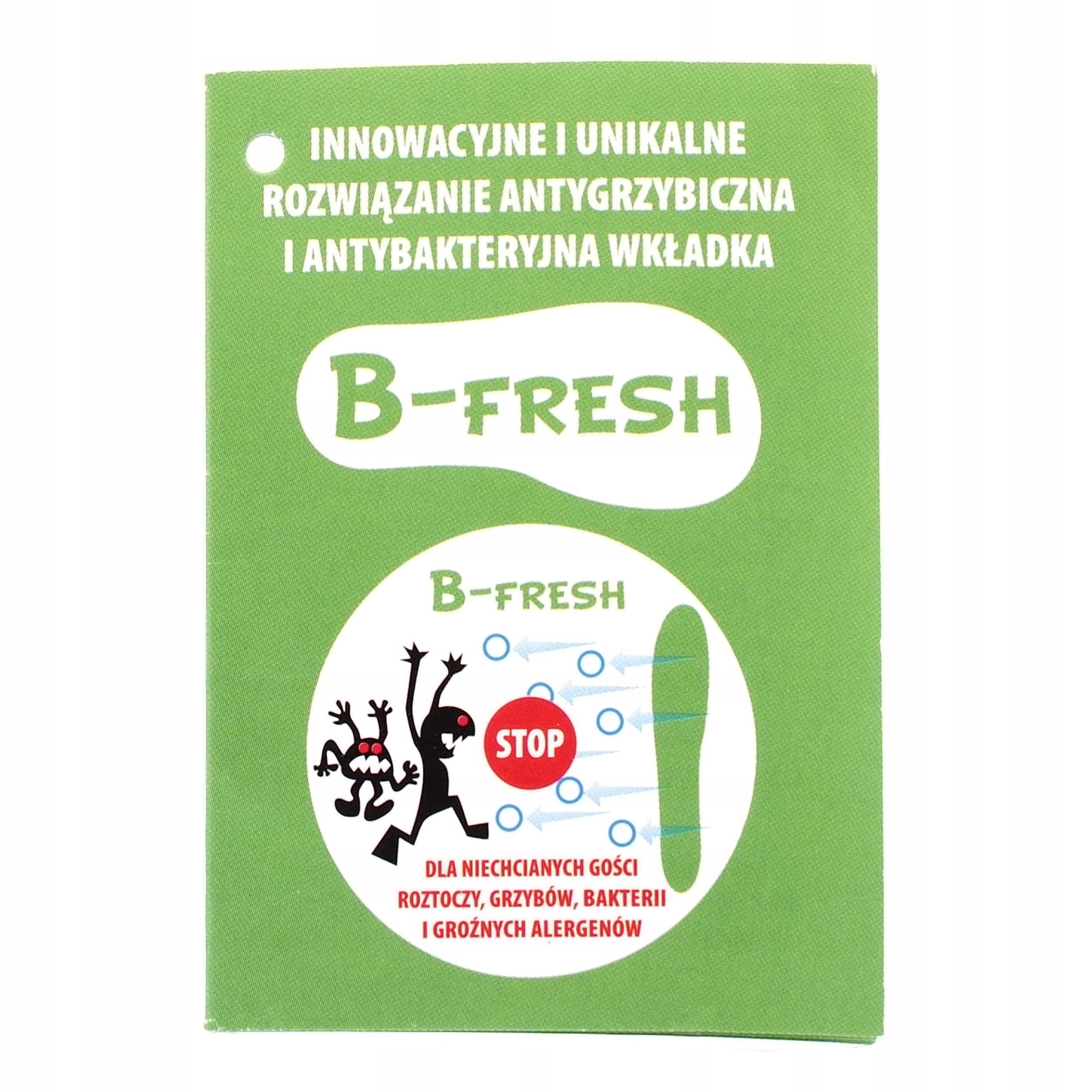 BARTEK TRZEWIKI PÓŁBUTY SKÓRA WKŁADKA B-FRESH 22 EAN (GTIN) 5903607674962