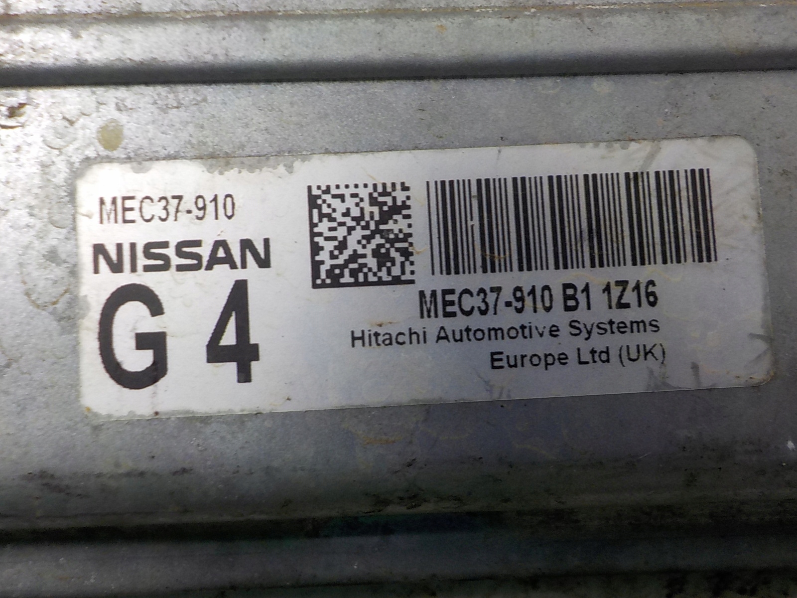 NISSAN NOTE Computer Bedienteil MEC37-910 G4