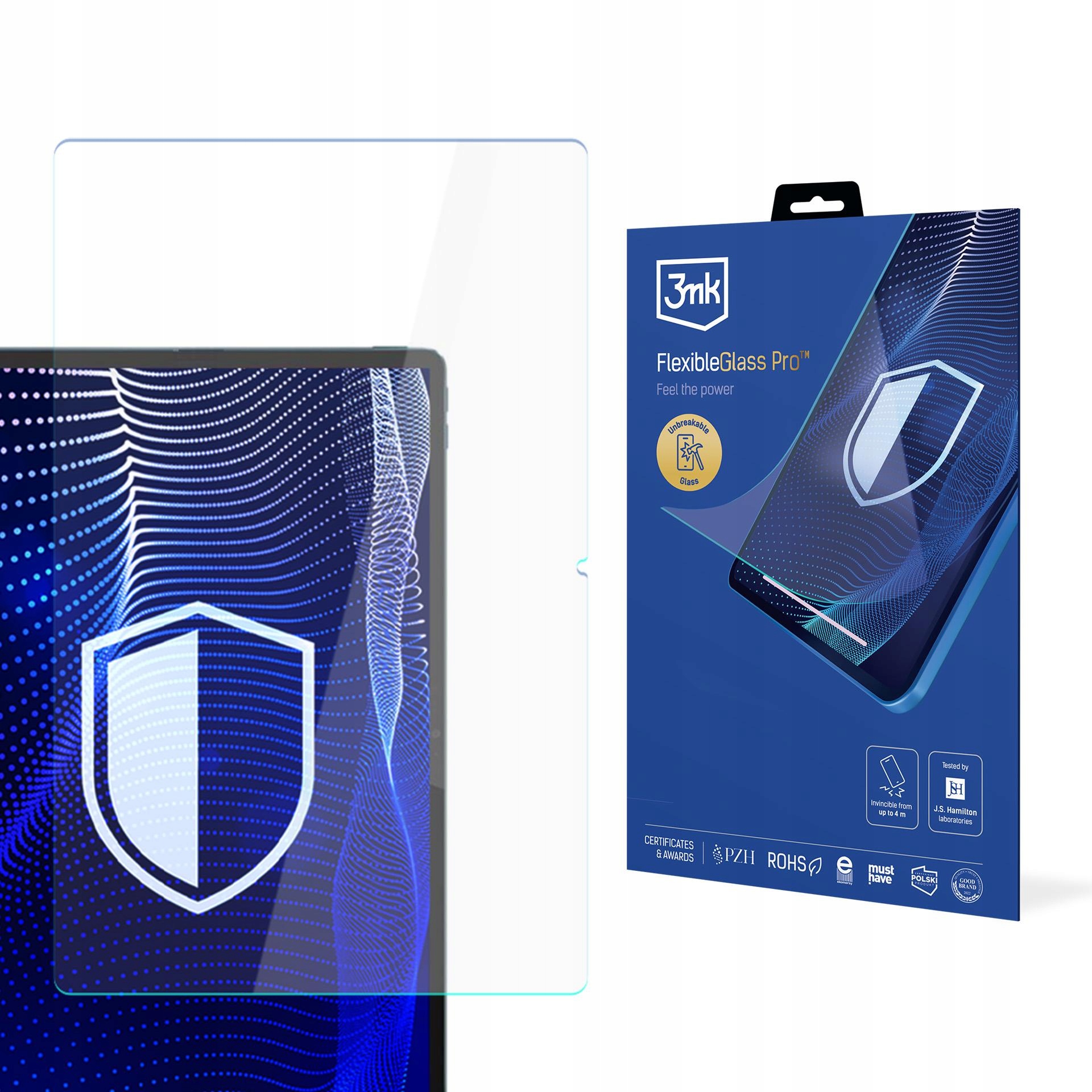 Sklo na displej pro Lenovo Yoga Tab Plus 3mk FlexibleGlass Pro