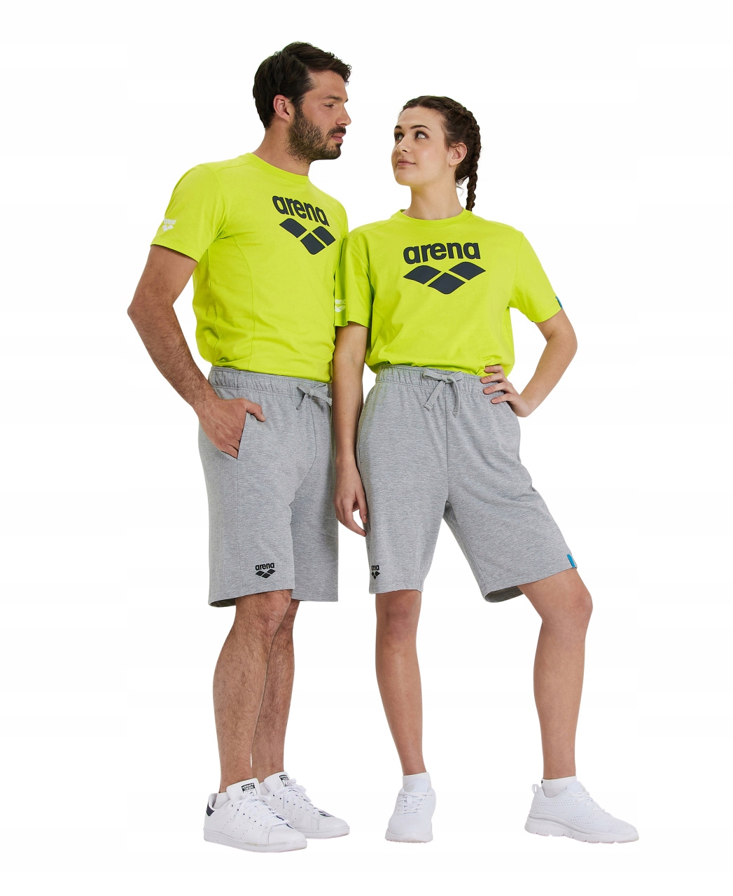 Kraťasy Arena Bermuda Solid Medium Grey Heather S