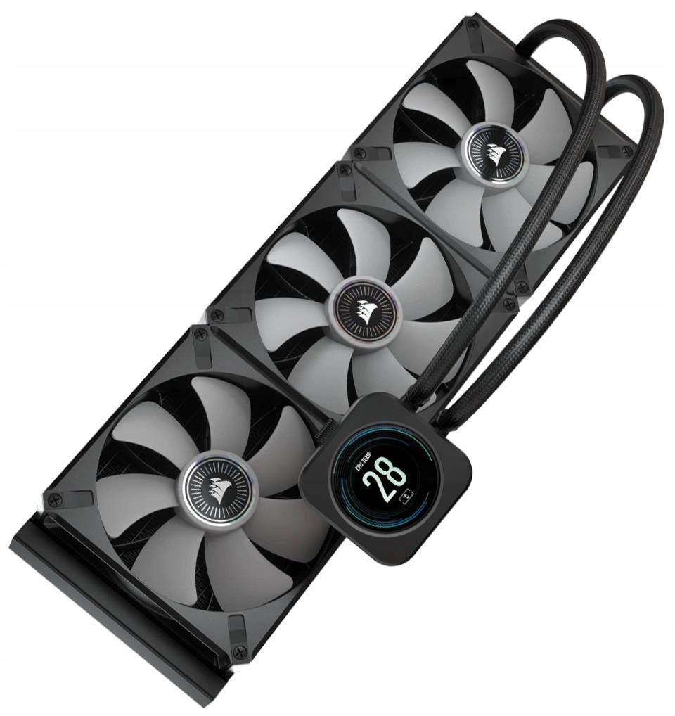 Corsair Wasserkühler ICue H170i Elite LCD жидкостное охлаждение