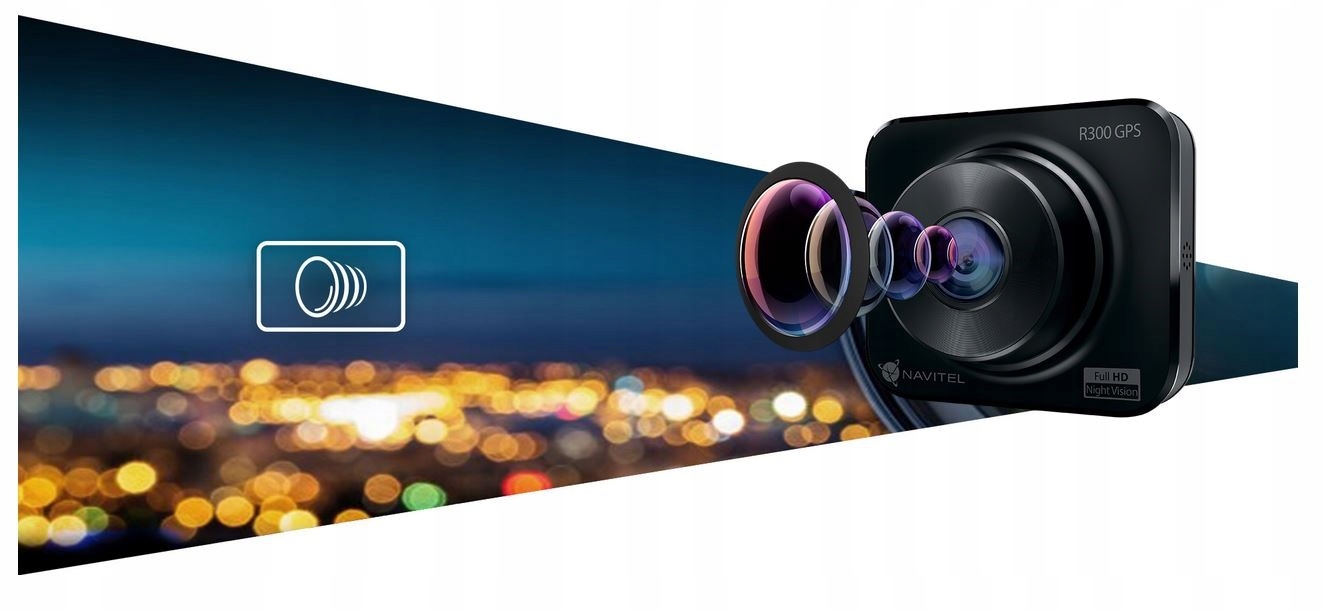 Wideorejestrator Navitel DVR R300 GPS FOTORADARY Manufacturer Navitel