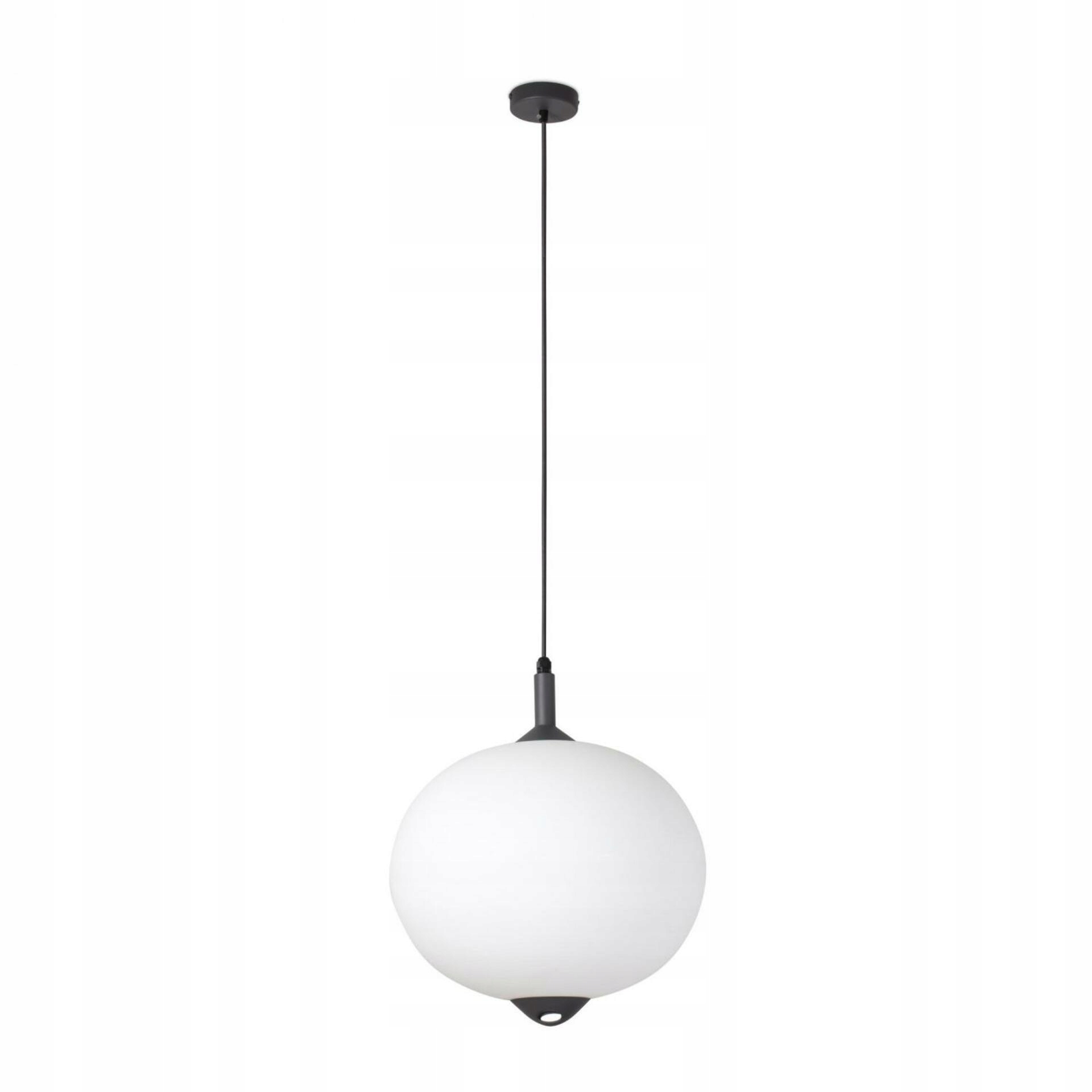 Závesné svietidlo Faro Saigon R45 sivá/biela, IP65, E27, 45 cm