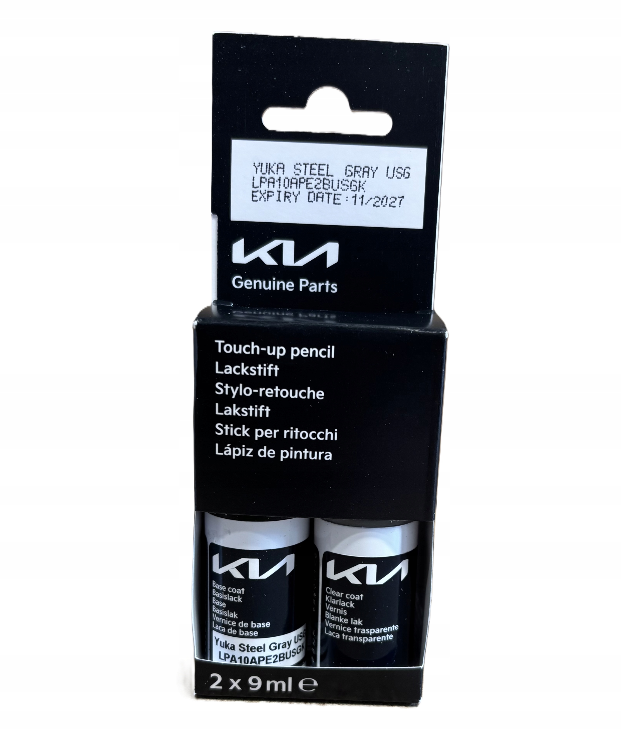 Lakier zaprawka Kia Oe Yuka Steel Gray baza lakier