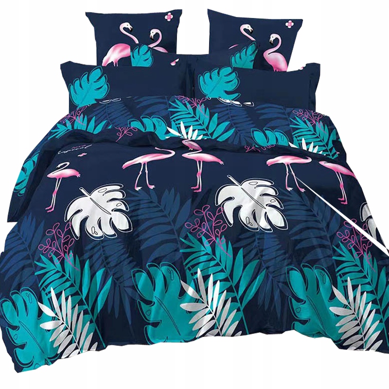 POŚCIEL 180x200 BAWEŁNIANA 3-CZEŚCIOWA BAWEŁNA SATYNOWA SYPIALNIA