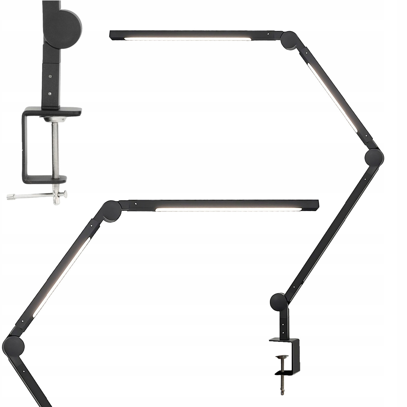 Stolní Led lampička 20W 800lm Cct 120° černá Tenuix Kobi