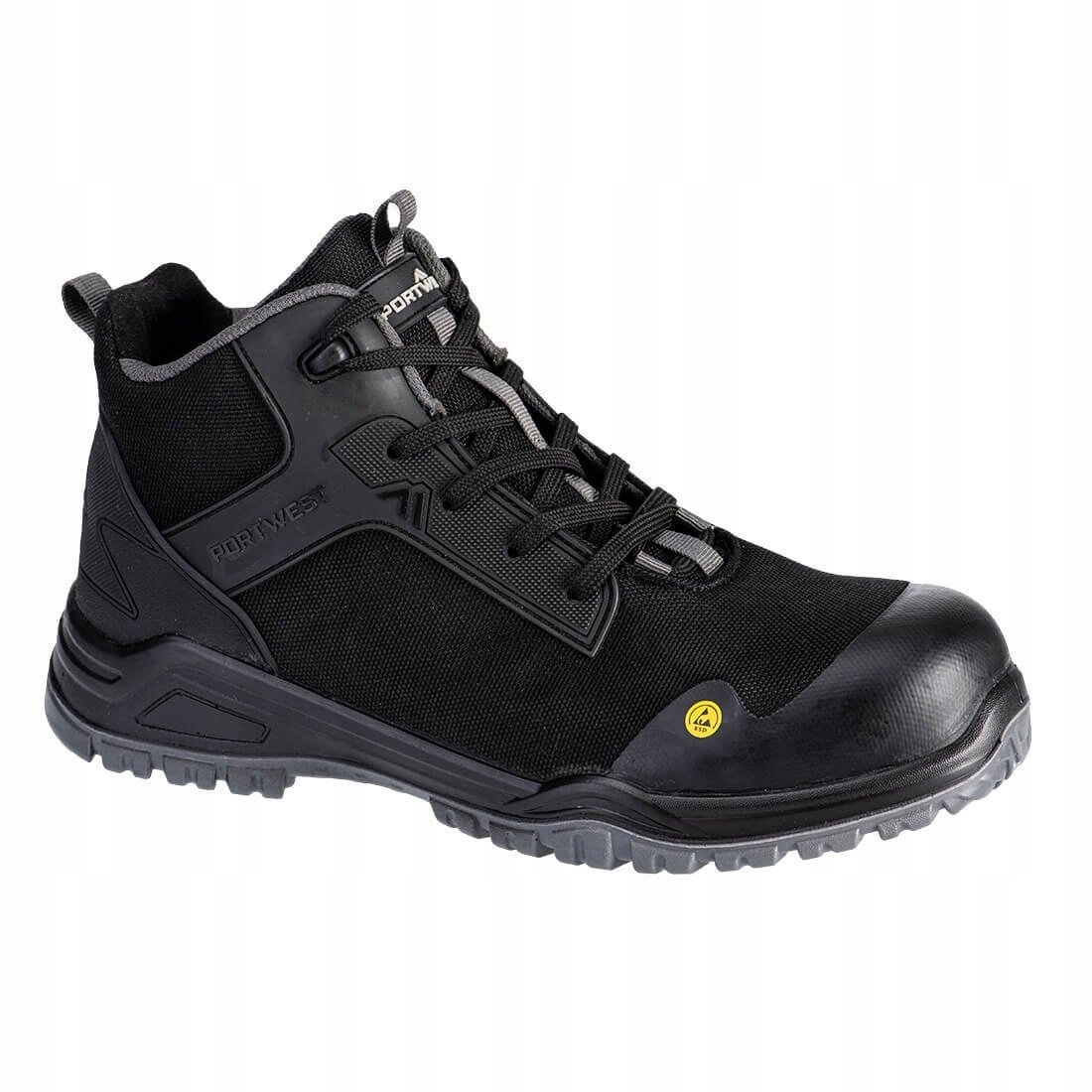 Kotníková Bota Bevel Composite S3S Esd Sr Fo, černo-šedé, vel. 40