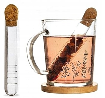 SZKLANY ZAPARZACZ SITKO DO PARZENIA HERBATY ZIÓŁ
